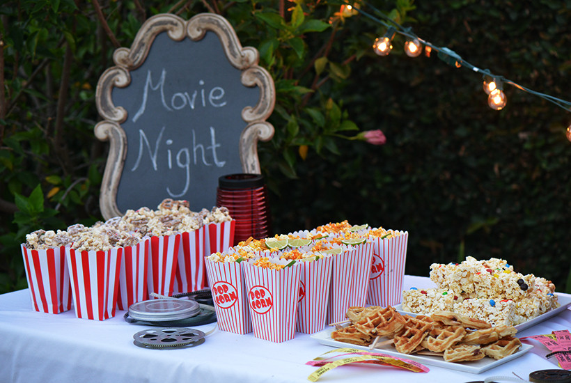 Backyard Movie Party Ideas
 Party Packages Party Setups