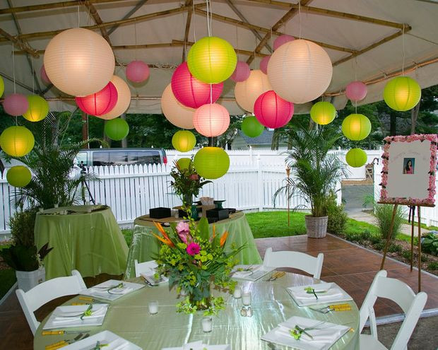Backyard Party Decor Ideas
 Party planner Tips from New Jersey events expert Allison