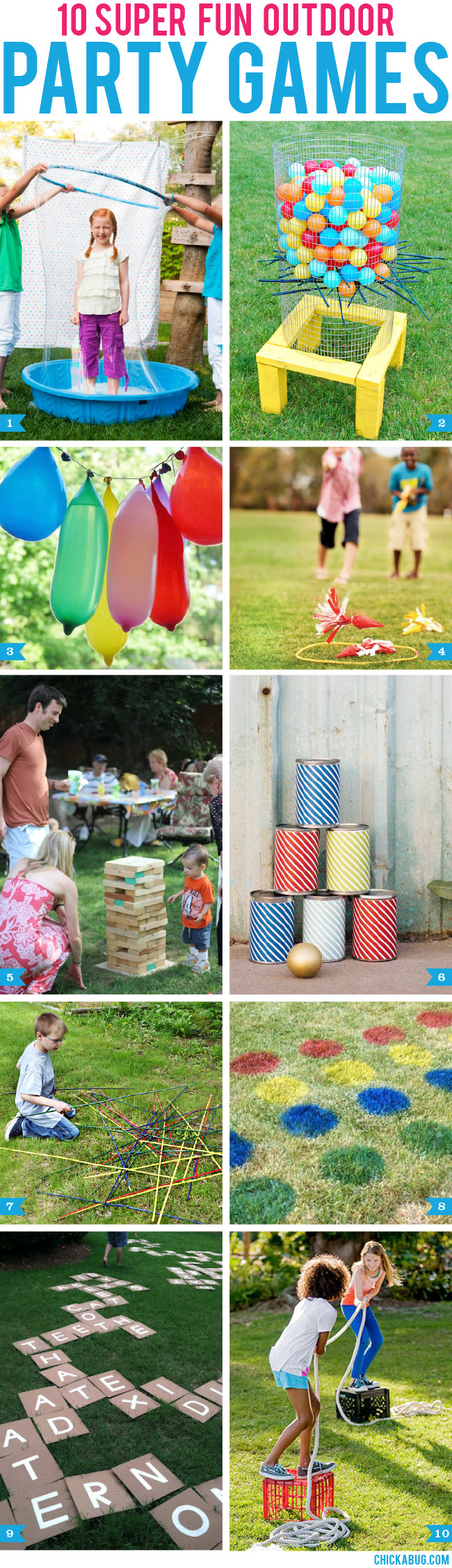 Backyard Party Games Ideas
 10 super fun outdoor party games