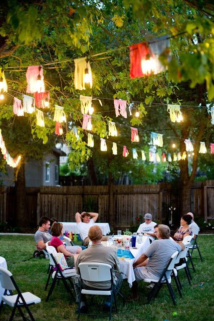 Backyard Party Ideas Pinterest
 252 best images about Outdoor parties on Pinterest