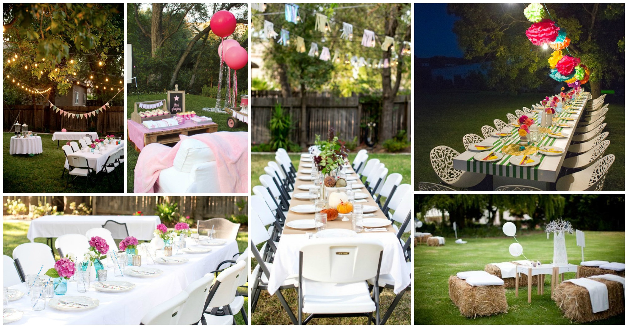 Backyard Party Ideas Pinterest
 Backyard Party Decorations For Unfor table Moments