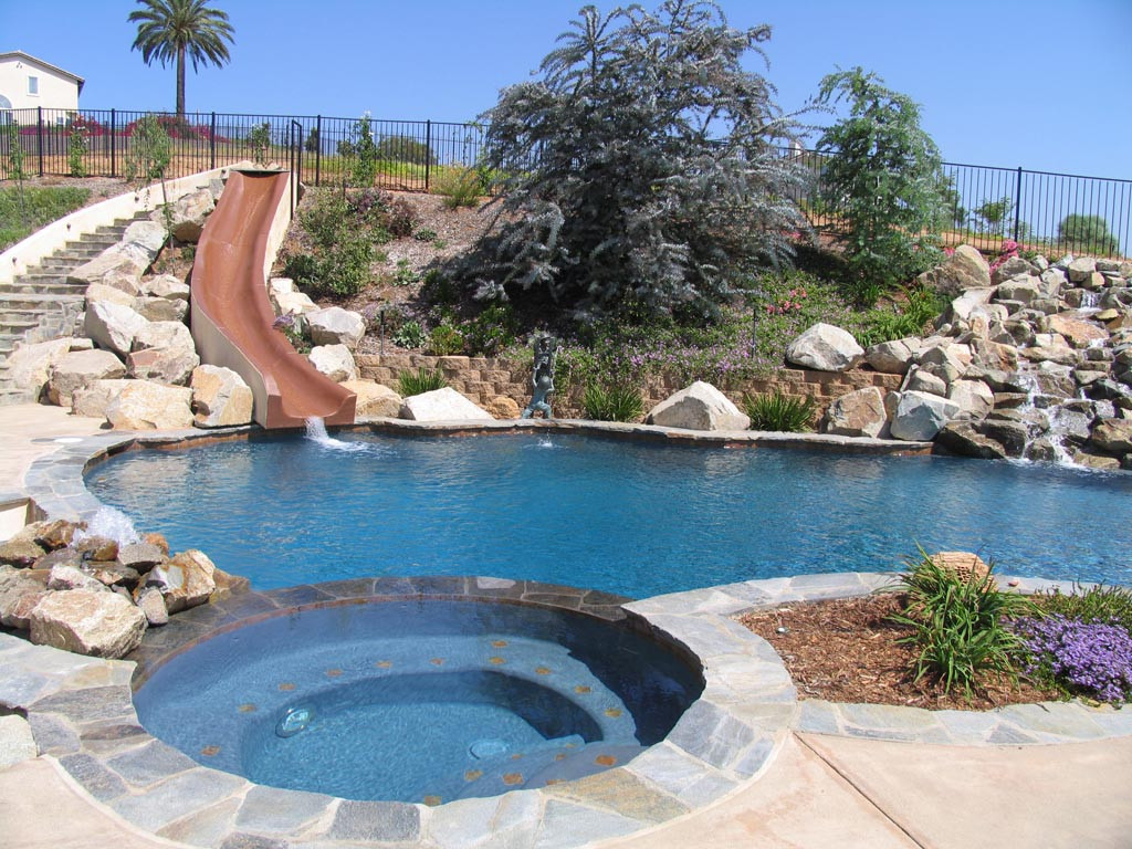 Backyard Pool Water Slide
 Slides For Backyard Pools