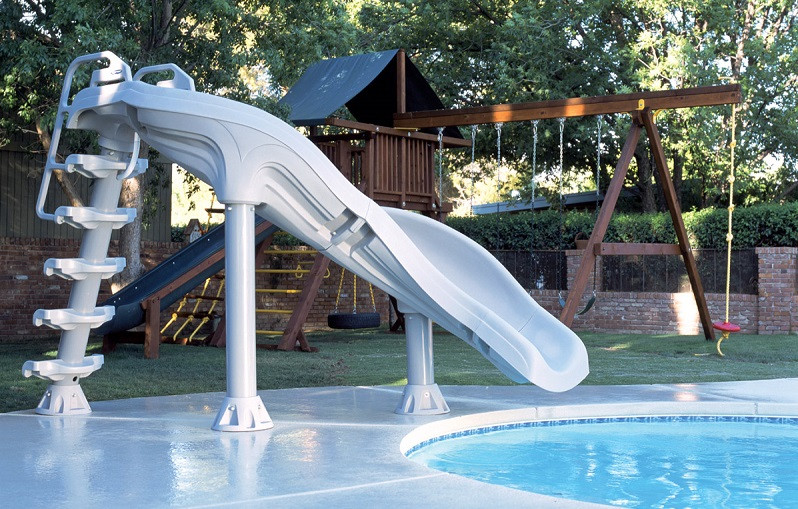 Backyard Pool Water Slide
 Top 5 Best Pool Slides for Backyard Water Fun [2020 UPDATE