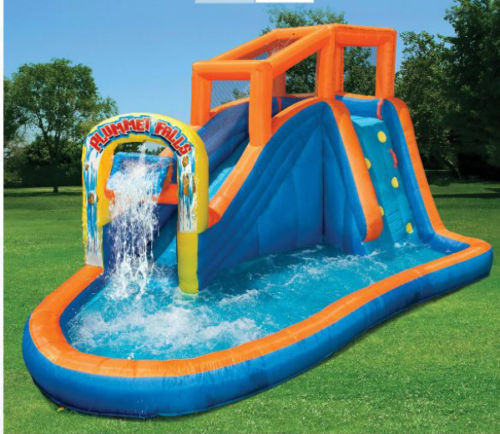Backyard Pool Water Slide
 Inflatable Water Slide Pool Bounce House mercial