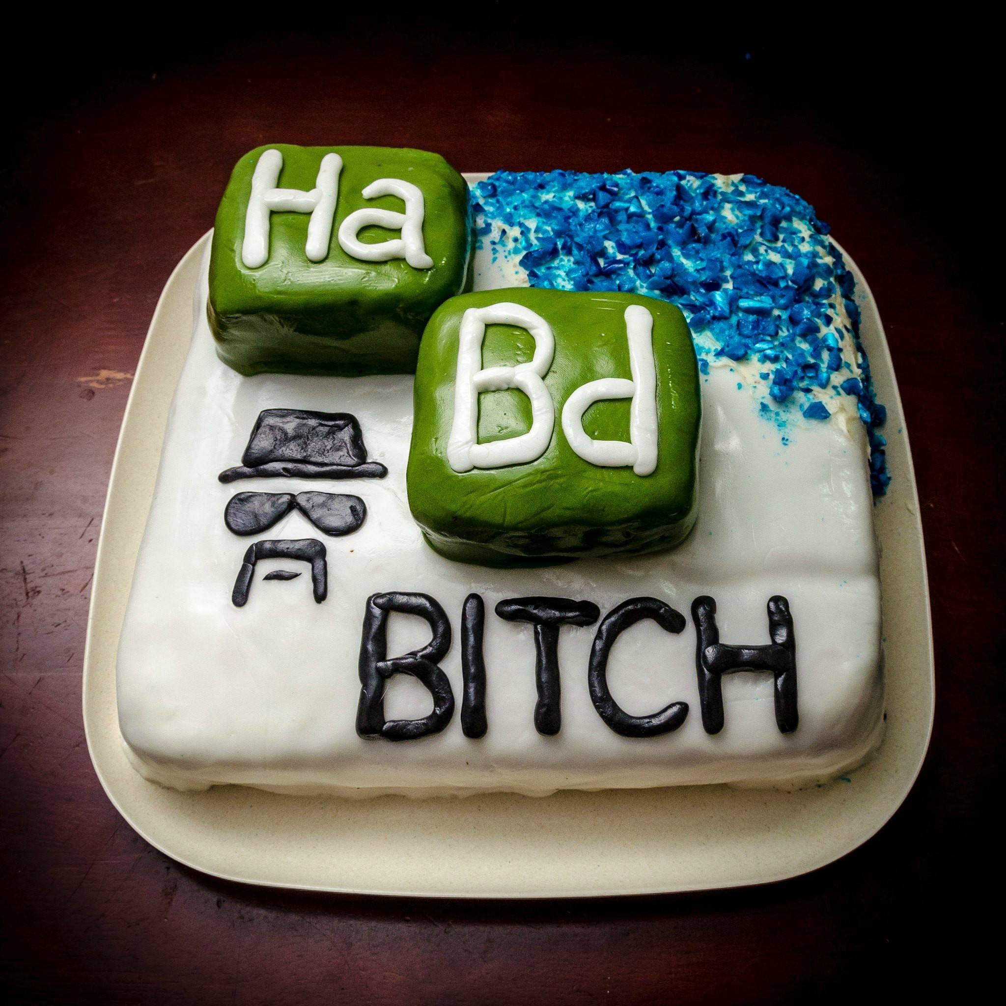 Bad Birthday Cakes
 heisenberg breakingbad tv shows cakes mumbai 27 Cakes