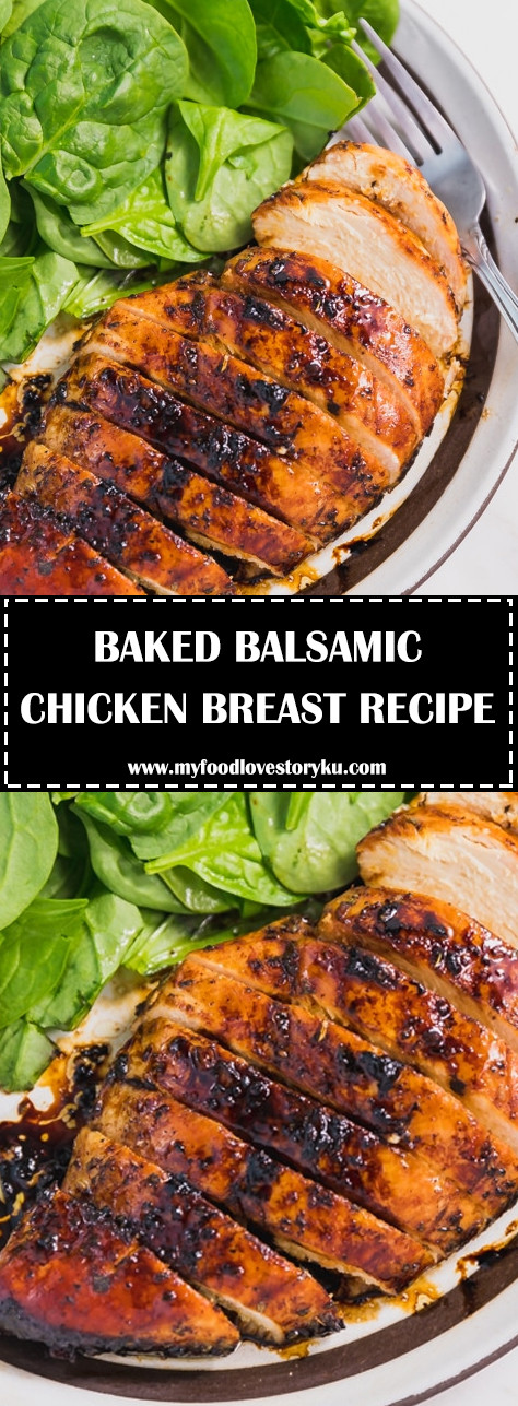 Baked Balsamic Chicken Breast
 BAKED BALSAMIC CHICKEN BREAST RECIPE Food Recipe