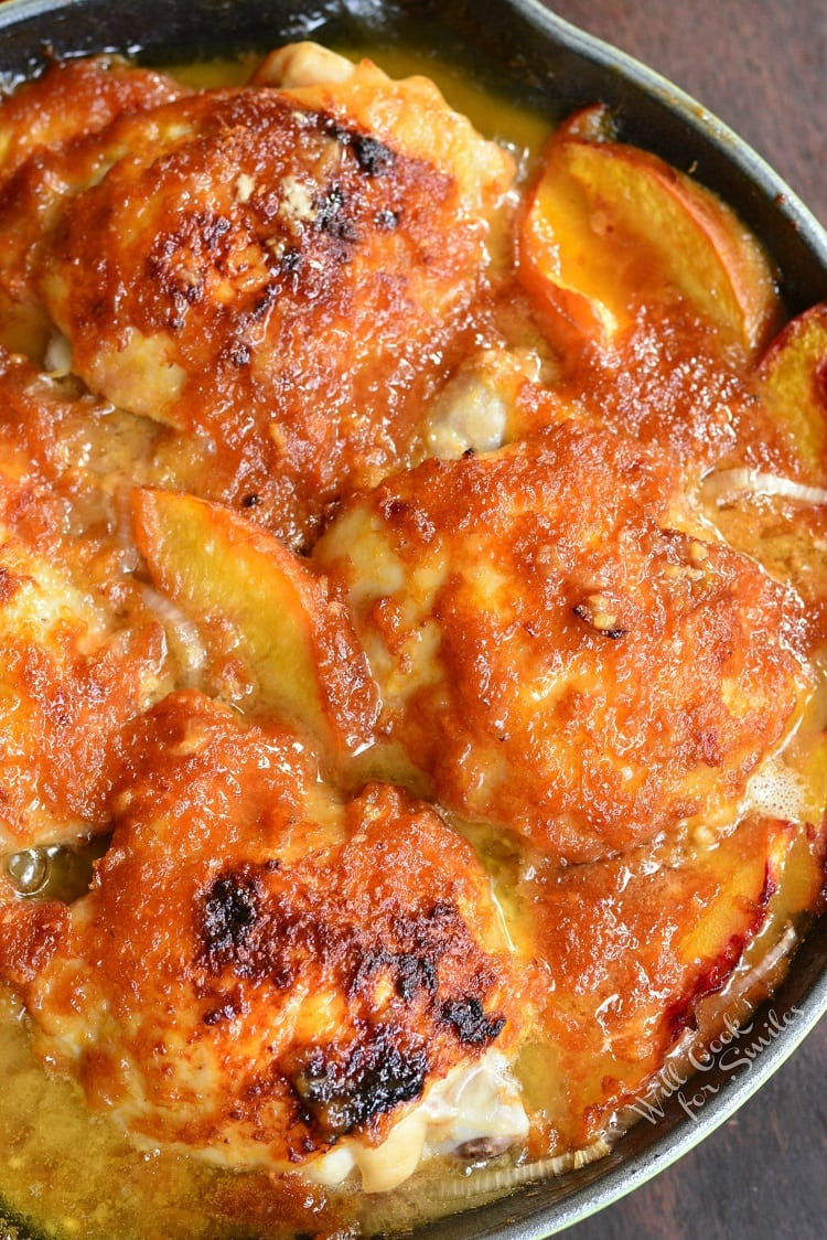 Baked Ginger Chicken
 Baked Ginger Peach Chicken Will Cook For Smiles