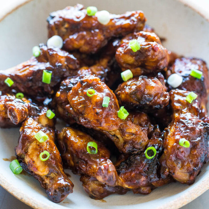 Baking Barbecue Chicken Wings
 Spicy Baked BBQ Chicken Wings Easy Appetizer Averie Cooks