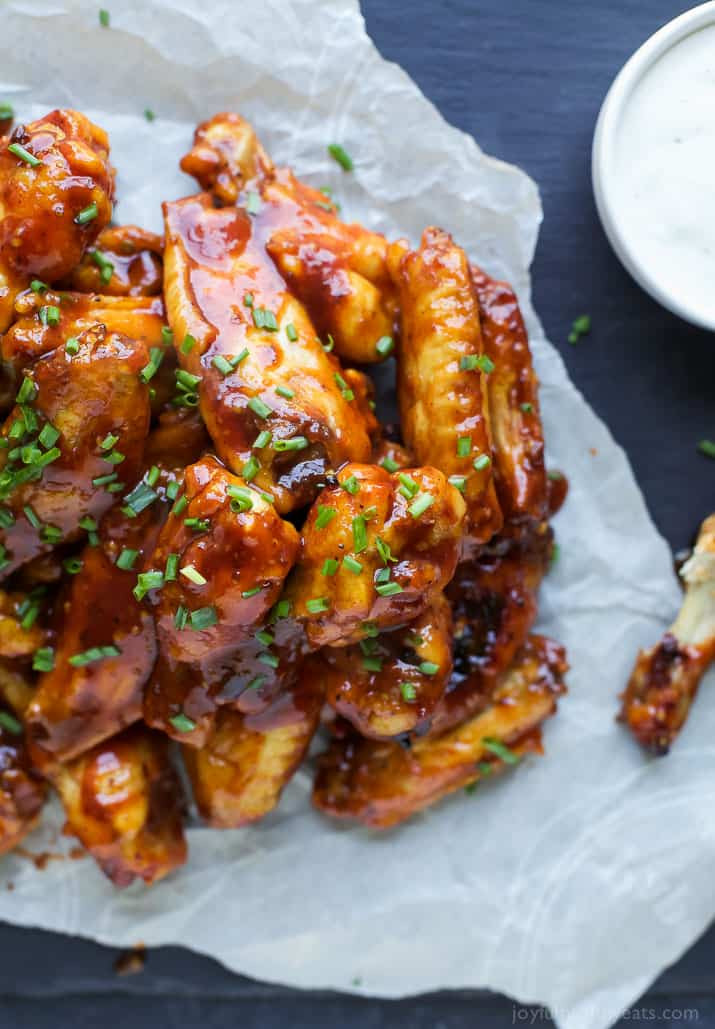 Baking Barbecue Chicken Wings
 Crispy Baked Honey BBQ Chicken Wings
