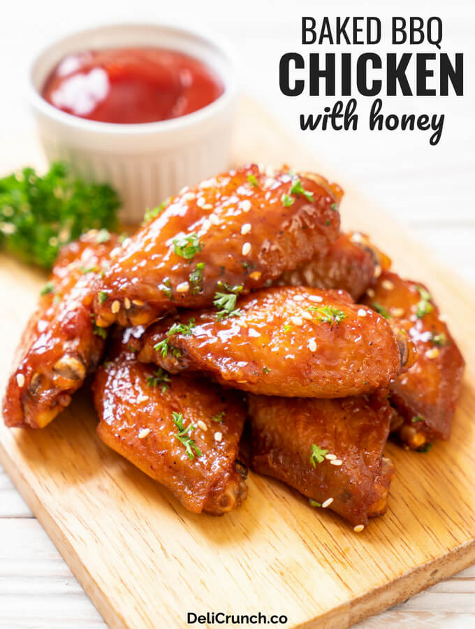 Baking Barbecue Chicken Wings
 Baked BBQ Chicken Wings Recipe with Honey DeliCrunch