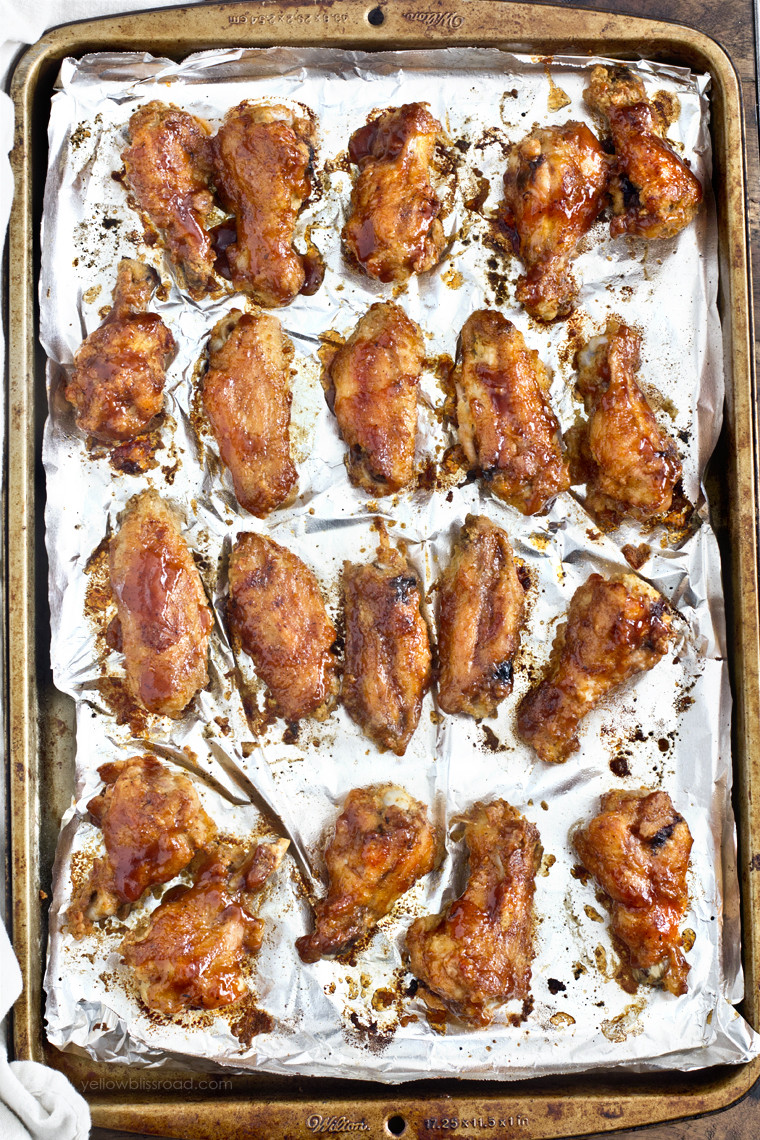 Baking Barbecue Chicken Wings
 Crispy Baked Barbecue Chicken Wings