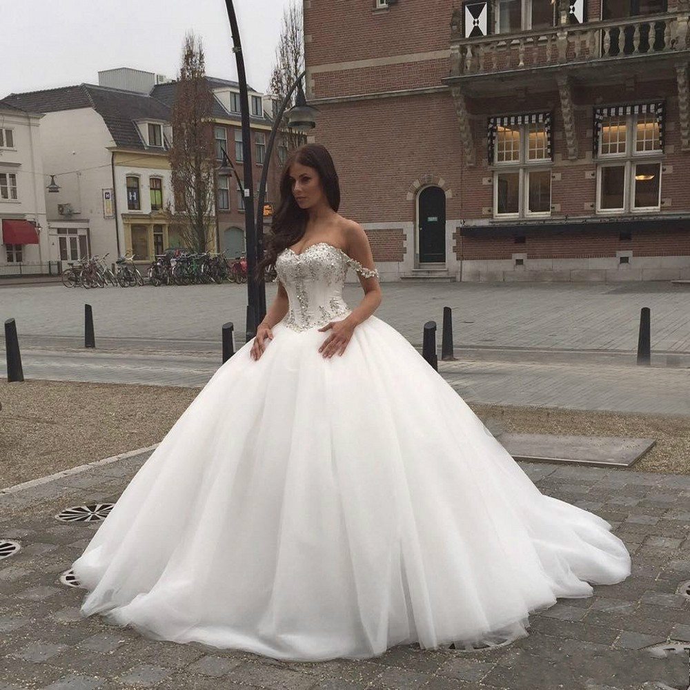 Ball Gowns Wedding Dress
 DW2815 Princess Ball Gown Wedding Dresses 2017 Lace With