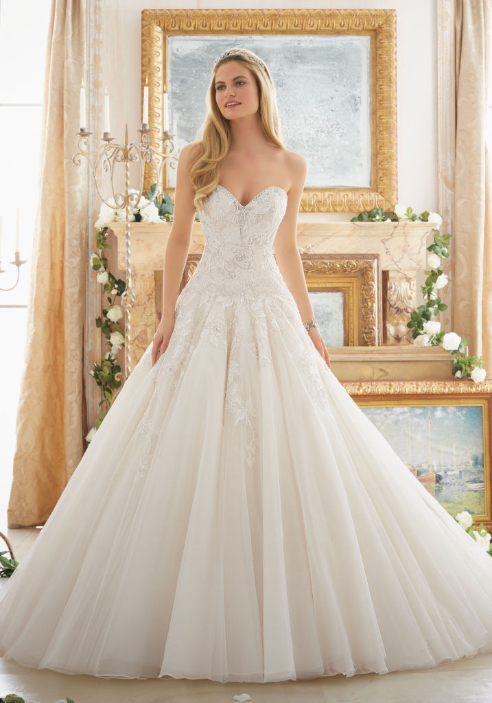 Ball Gowns Wedding Dress
 Dreamy Ball Gown Wedding Gown Style 2877