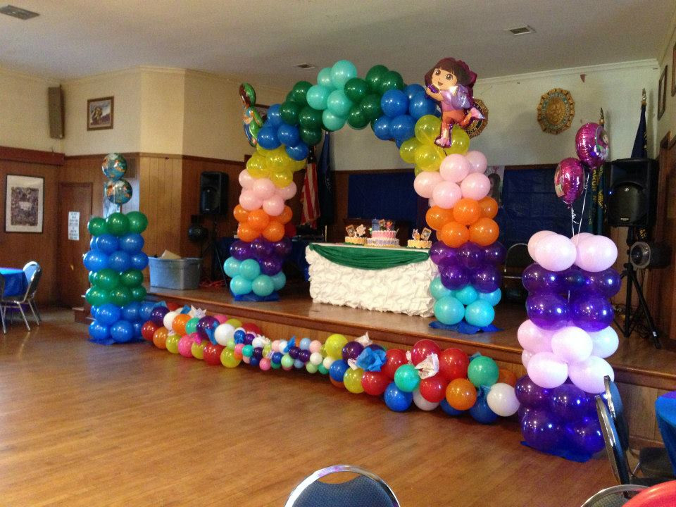 Balloon Decoration Ideas For Birthday Party
 Balloon Decoration For Party