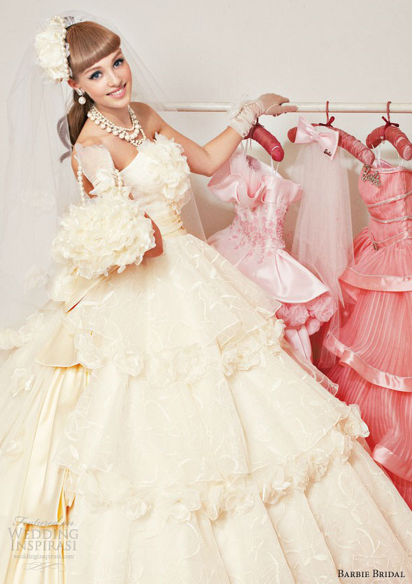 Barbie Wedding Dress
 Barbie Bridal Wedding Dresses — The Ninth Collection