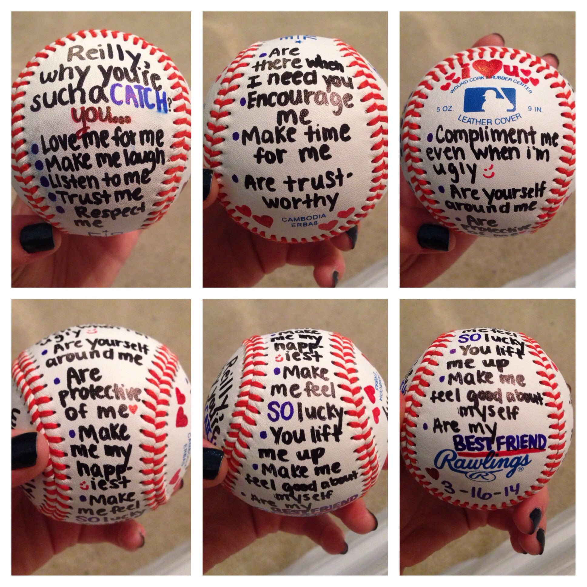 Baseball Gift Ideas For Boyfriend
 Gift for baseball player boyfriend