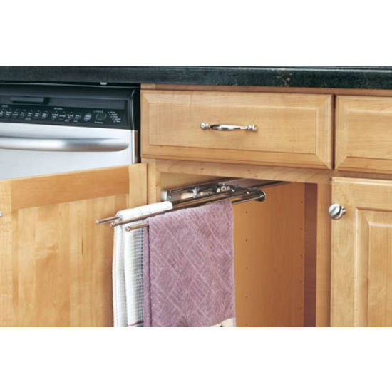 Bathroom Cabinet With Towel Rack
 Cabinetstorage Kitchen Cabinet 3 Prong Towel Bar by