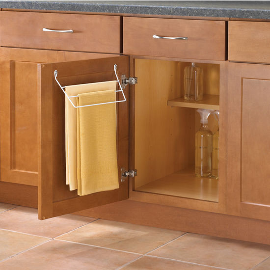 Bathroom Cabinet With Towel Rack
 Knape & Vogt Door Mount Towel Rack for Kitchen or Bathroom