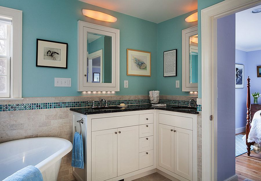 Bathroom Corner Cabinet
 30 Creative Ideas to Transform Boring Bathroom Corners