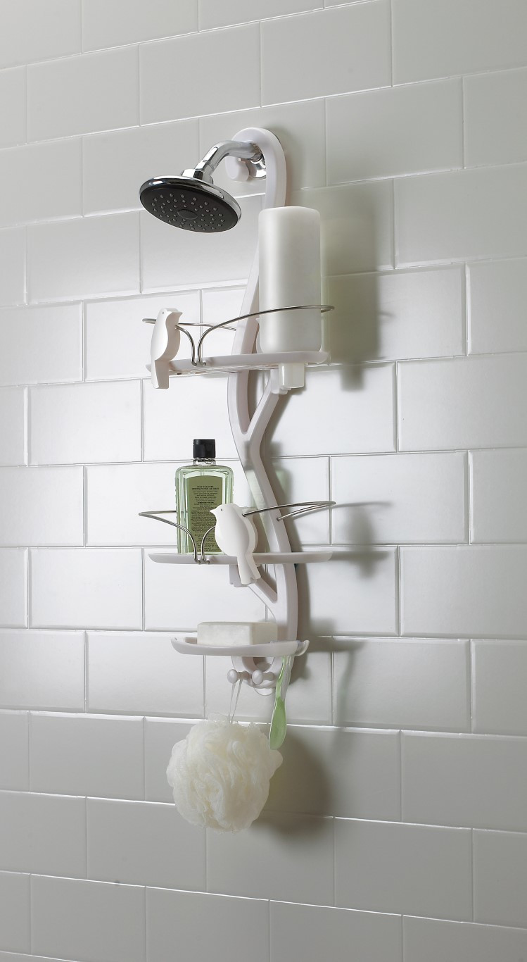 Bathroom Shower Caddy
 The art of bathing Flush Bathroom Essentials