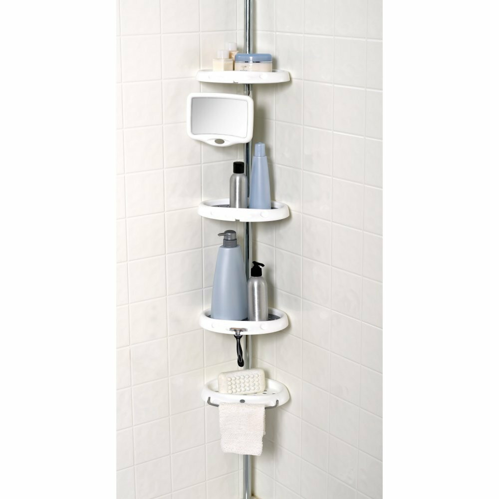Bathroom Shower Caddy
 Zenith Bathtub and Shower Corner Caddy & Reviews