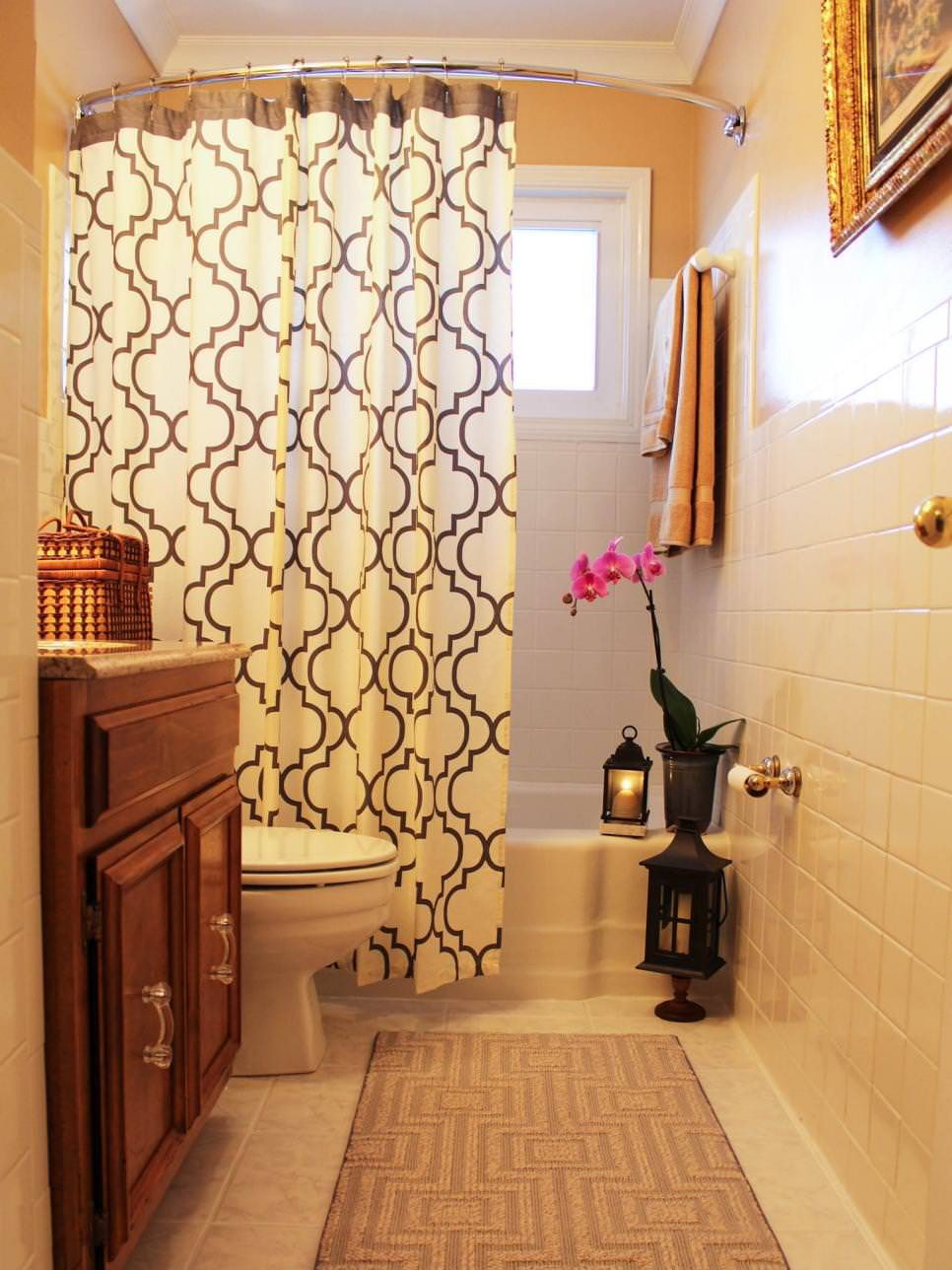 Bathroom Shower Curtain Decorating Ideas
 18 Bathroom Curtain Designs Decorating Ideas