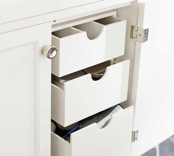 Bathroom Storage Cabinet With Drawers
 Sink Vanity Storage Drawers in 2019