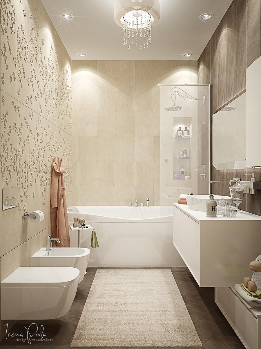 Bathroom Tile Decorating Ideas
 Inspiration To Arrange Minimalist Bathroom Designs With