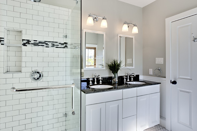 Bathroom Tile Ideas Traditional
 Bathroom Design Ideas white bathroom design with subway