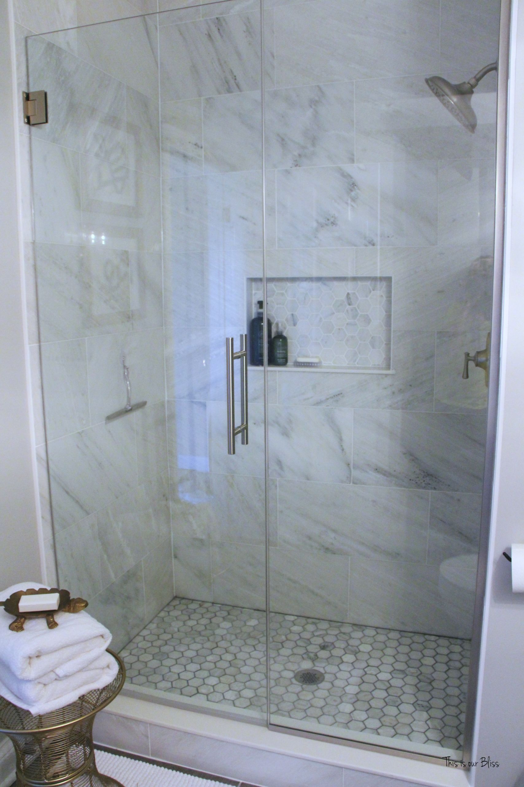 Bathroom Tile Shower Designs
 How to create a neutral glam bathroom