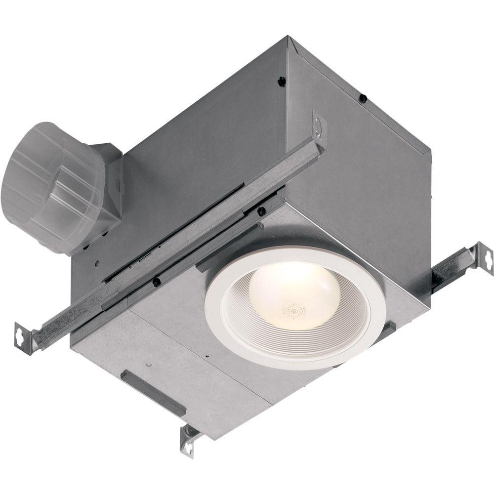 Bathroom Vent Fan With Light
 NuTone 70 CFM Ceiling Bathroom Exhaust Fan with Recessed