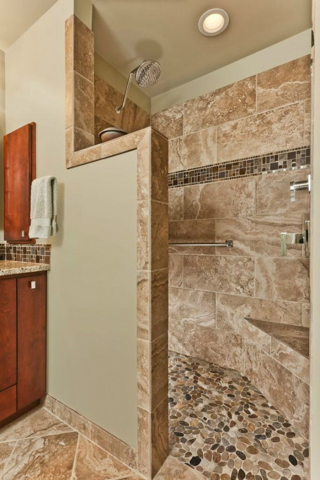 Bathroom Walk In Shower
 37 Walk In Showers That Add A Touch of Class and Boost