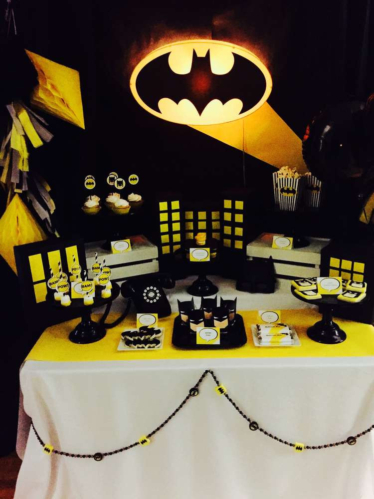 Batman Birthday Party Ideas
 Batman Birthday Party Ideas 1 of 15