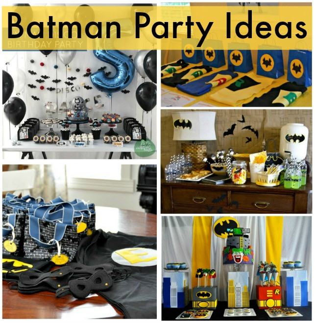 Batman Birthday Party Ideas
 Superhero Party Ideas