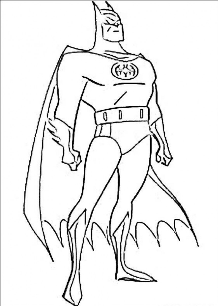 Batman Coloring Pages For Toddlers
 Batman Coloring Pages Kidsuki