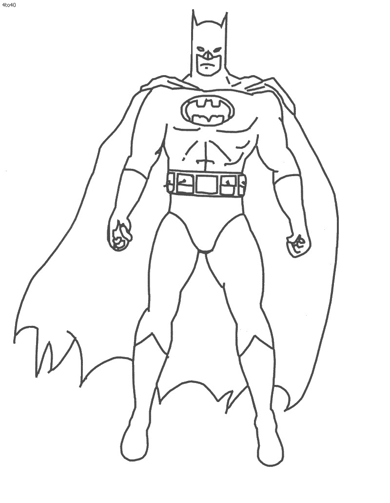 Batman Coloring Pages For Toddlers
 Old Batman Coloring Pages Coloring Pages