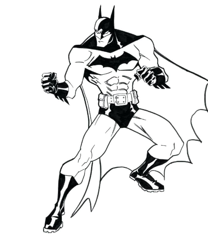 Batman Vs Superman Coloring Pages Printable
 batman coloring pages free print simple batman