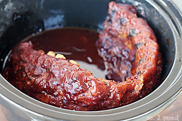 Bbq Beef Ribs Slow Cooker
 Slow Cooker BBQ Ribs No 2 Pencil