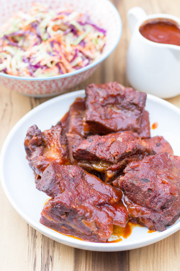 Bbq Beef Ribs Slow Cooker
 Slow Cooker BBQ Beef Short Ribs Grab Your Spork