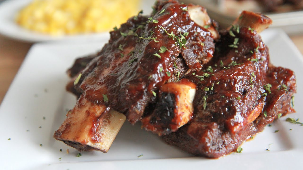 Bbq Beef Ribs Slow Cooker
 Oven Baked BBQ Beef Ribs Recipe