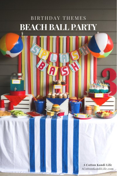 Beach Ball Birthday Party Ideas
 A Cotton Kandi Life Sharing my Sweet and Sticky Story of