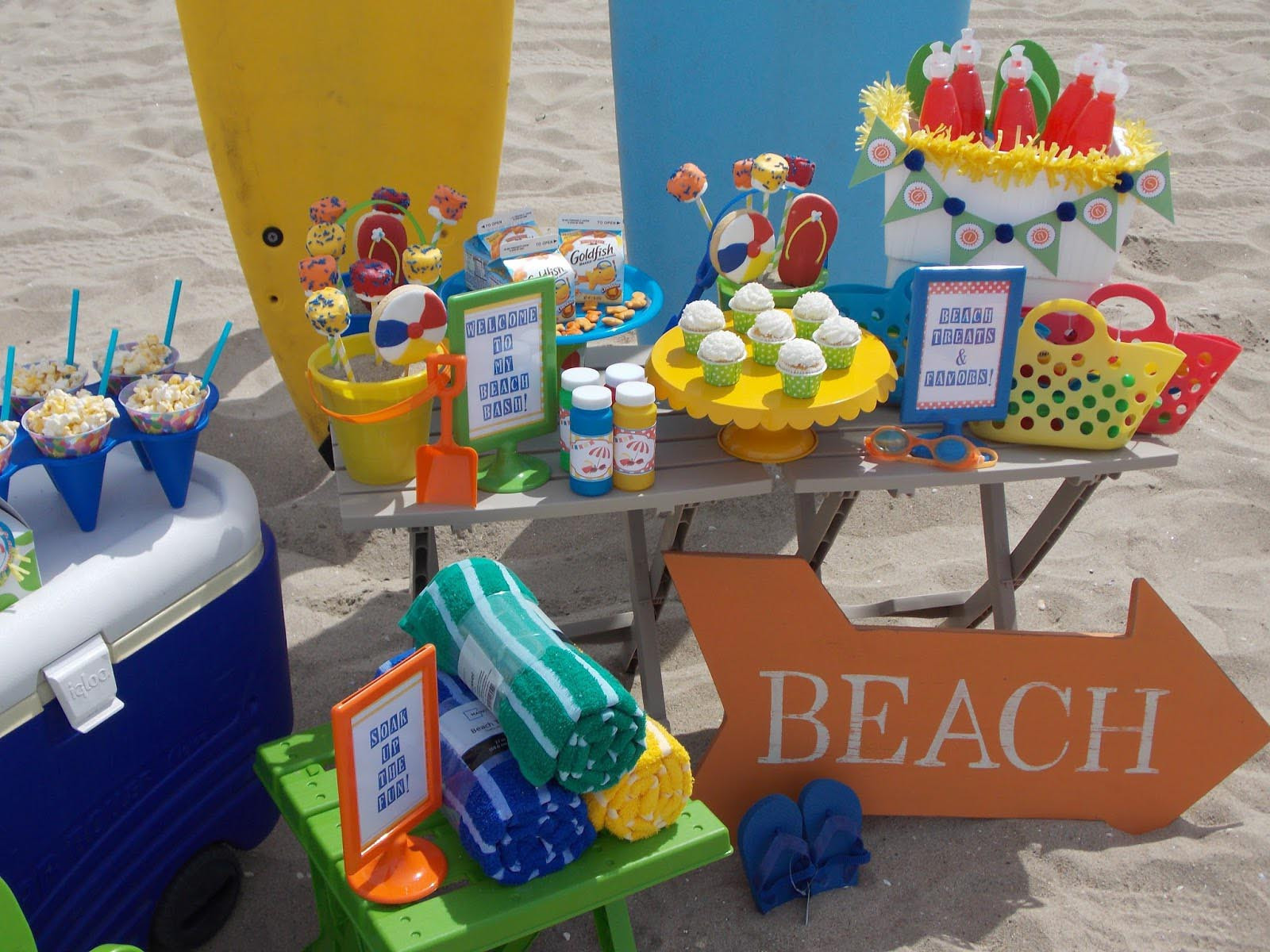Beach Party Decoration Ideas For Adults
 Beach Themed Kid Birthday Party