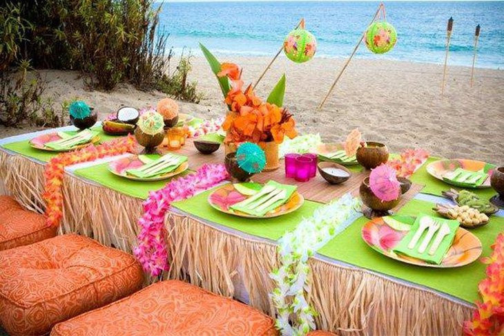 Beach Party Decoration Ideas For Adults
 35 Birthday Table Decorations Ideas for Adults