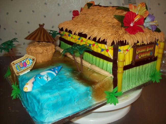 Beach Party Decoration Ideas For Adults
 Beach Theme Party Cake