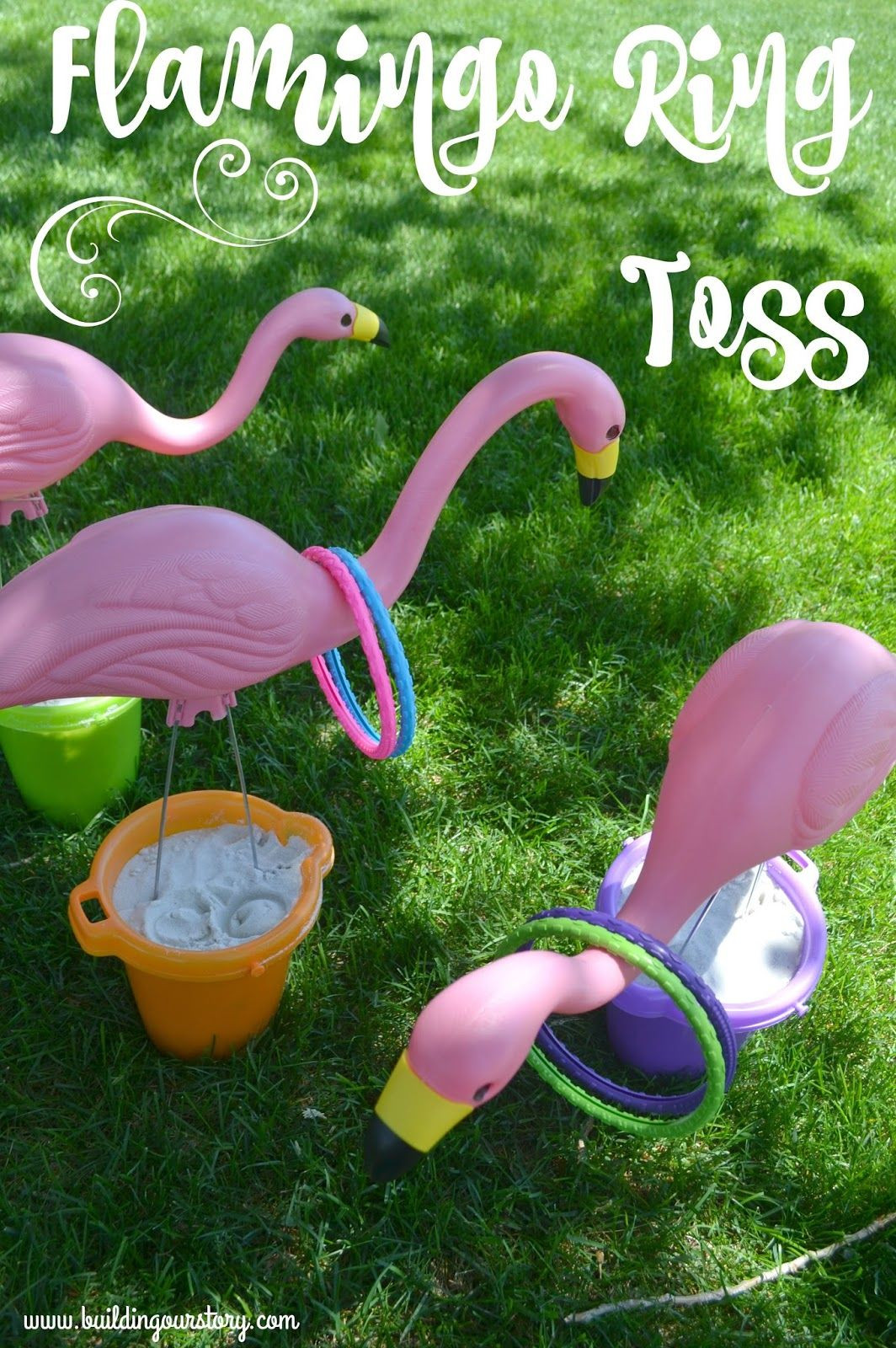 Beach Party Games For Adults Ideas
 Summertime Flamingo Ring Toss Party themes