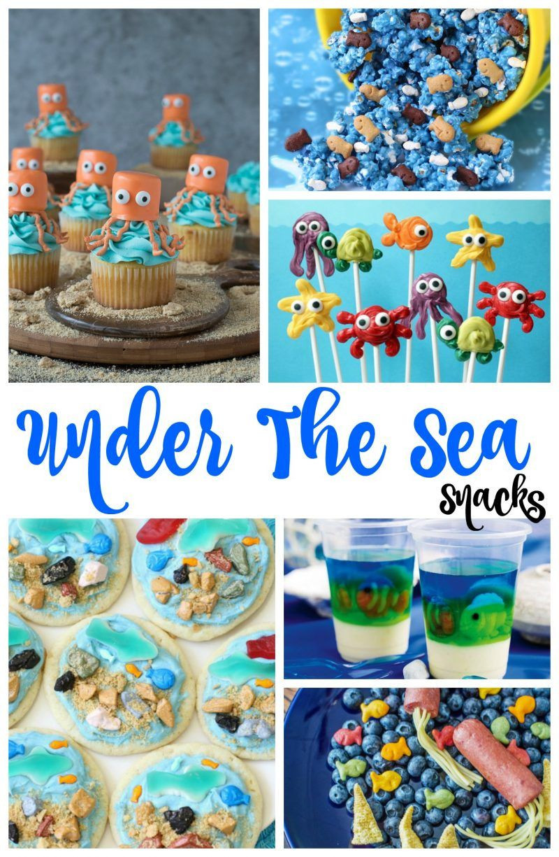 Beach Theme Kids Party
 Under the Sea Snacks Perfect Ocean Theme Party Ideas