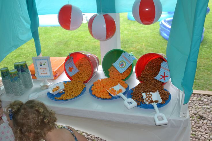 Beach Theme Party Food Ideas
 16 best birthday ideas images on Pinterest