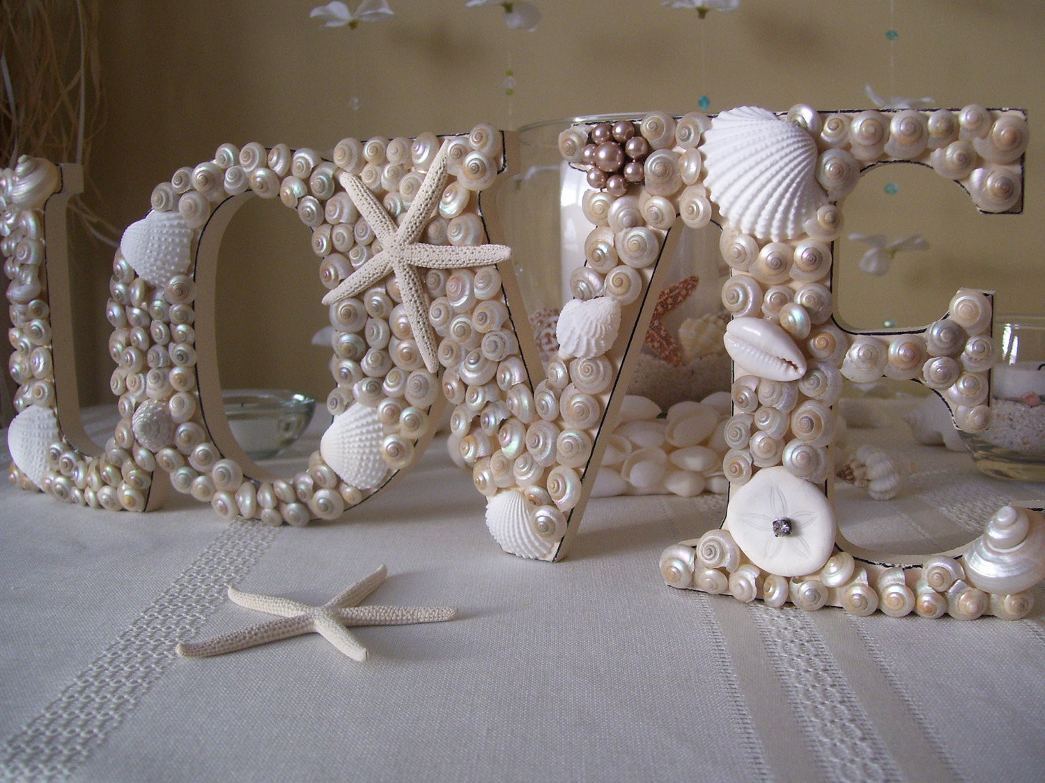 Beach Theme Wedding
 nautical beach weddings seashell wedding sign