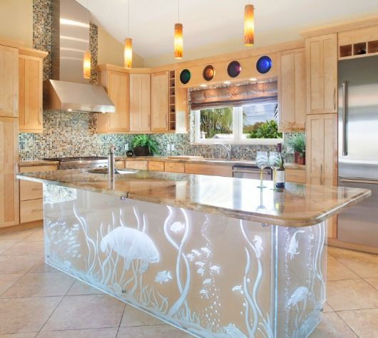 Beach Themed Kitchen Curtains
 Coastal Nautical Kitchen Design Ideas with a Wow Factor in