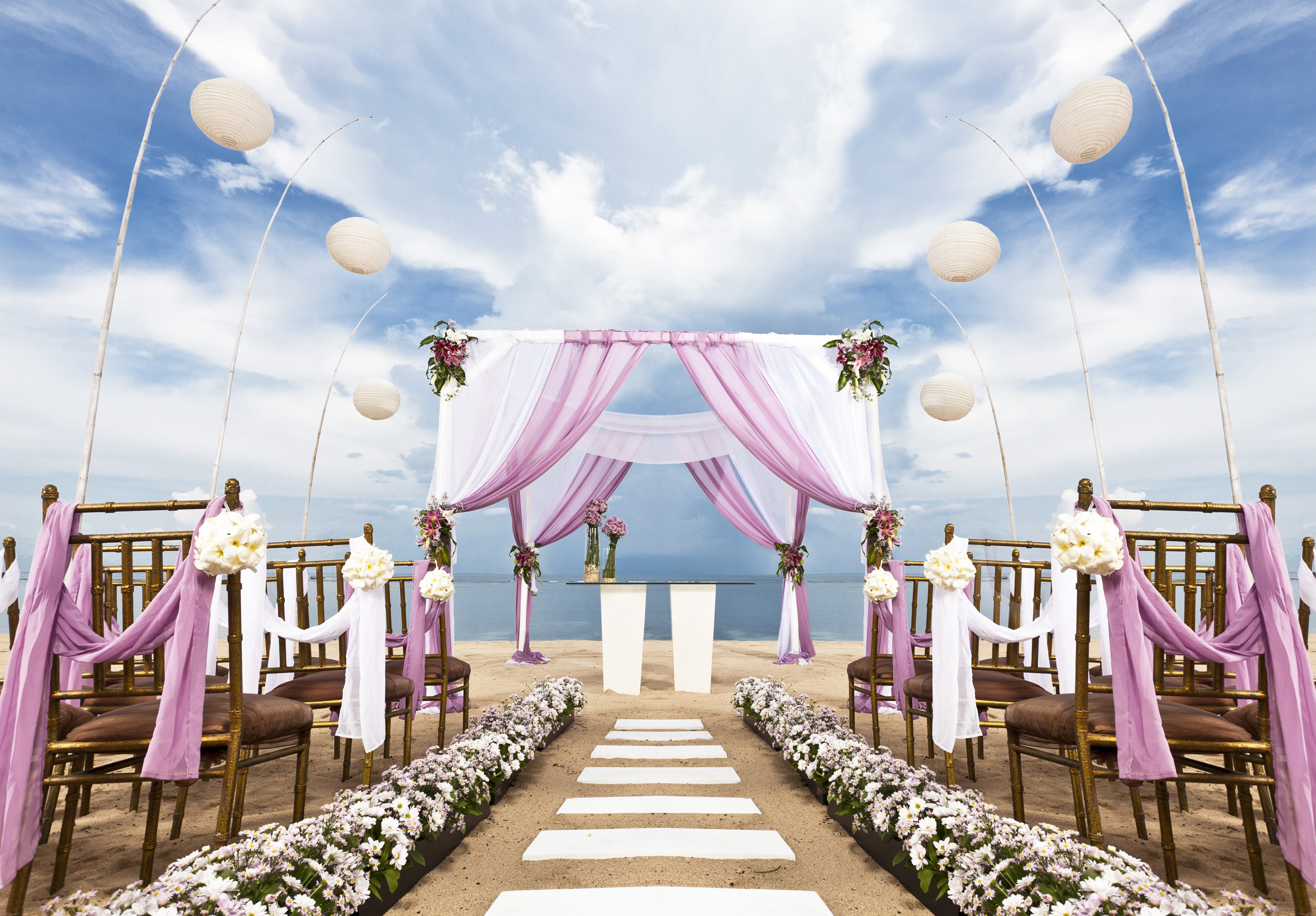 Beach Wedding Destinations
 wedding aisle – the wedding